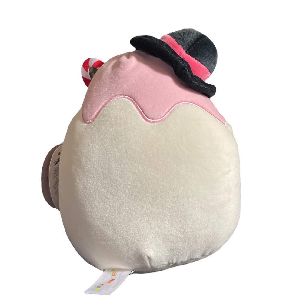 Squishmallow Manny Festive Snowman Plush with Hat NWT - Picture 2 of 5